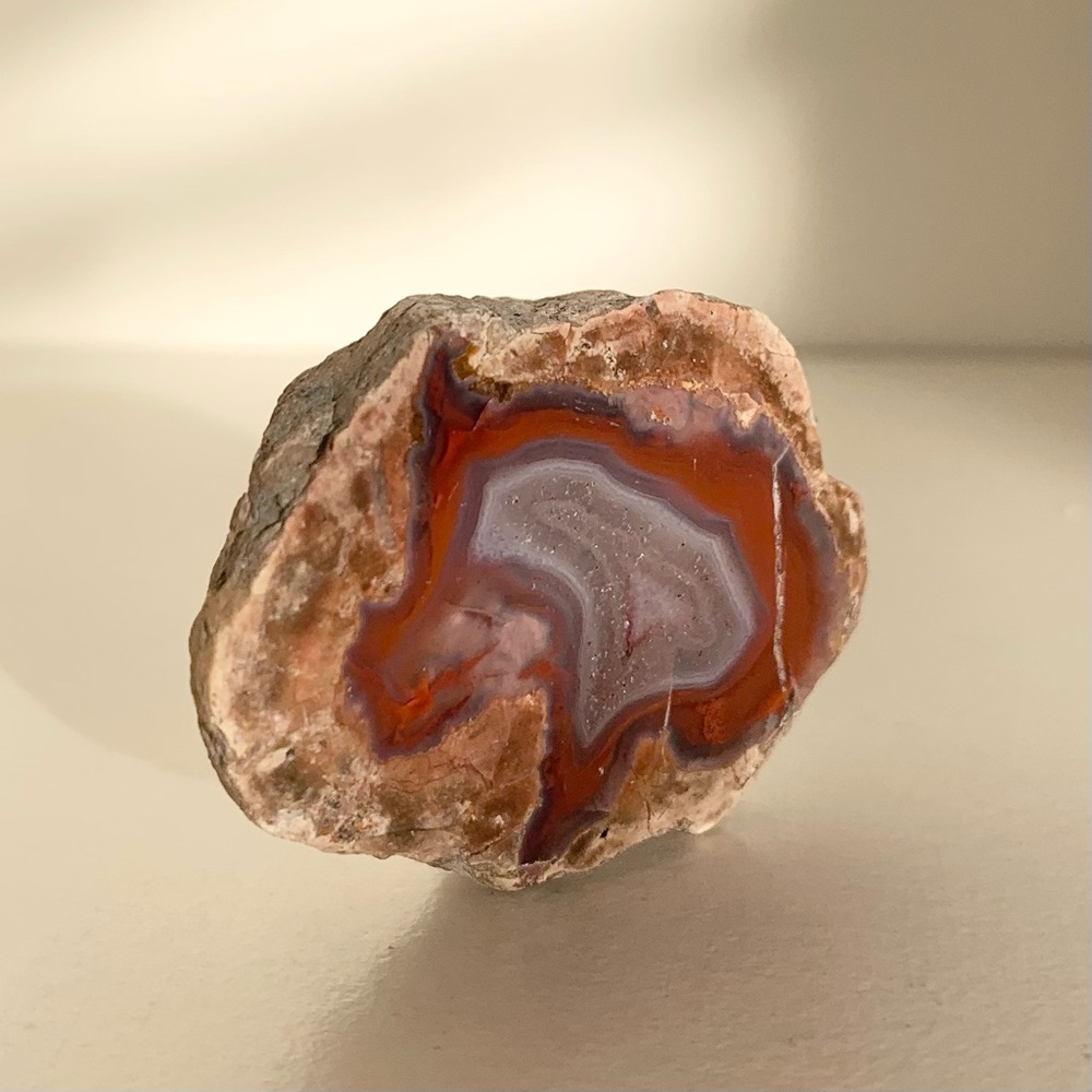 Agate Geode Stone Decor piece